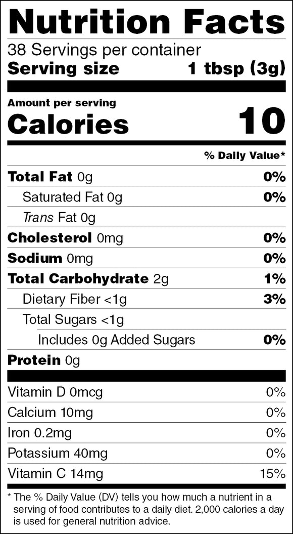 swiig Freeze Dried Lemon - .25 lb bag