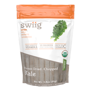 swiig Freeze-Dried, Diced Kale - 1.8oz bag
