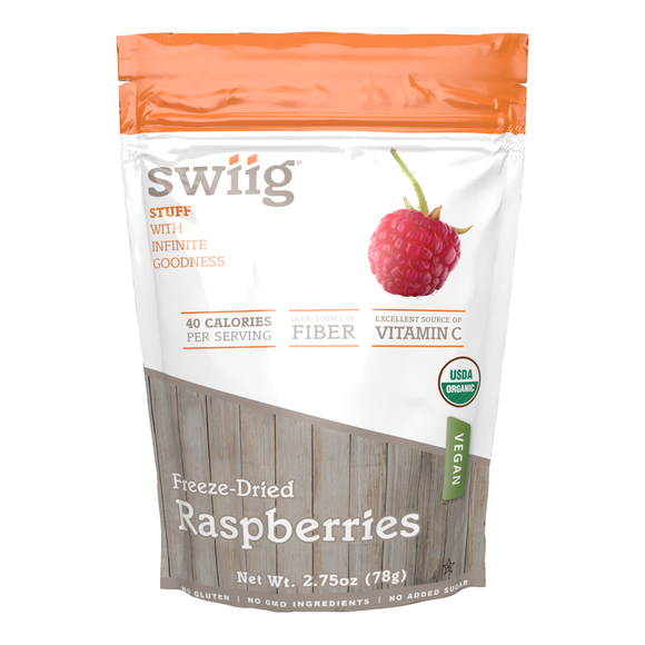 Freeze Dried Raspberries - 2.75oz bag