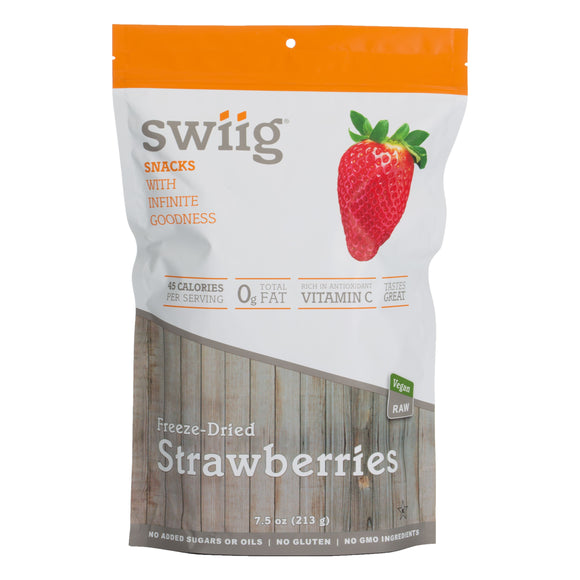swiig Dried, Diced Strawberries 7.5oz